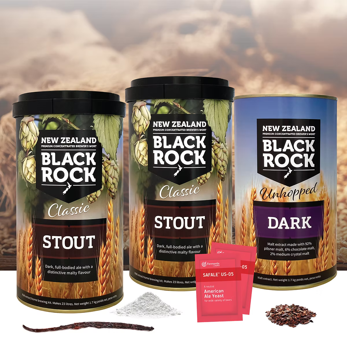 Black Rock Chocolate Vanilla Milk Stout