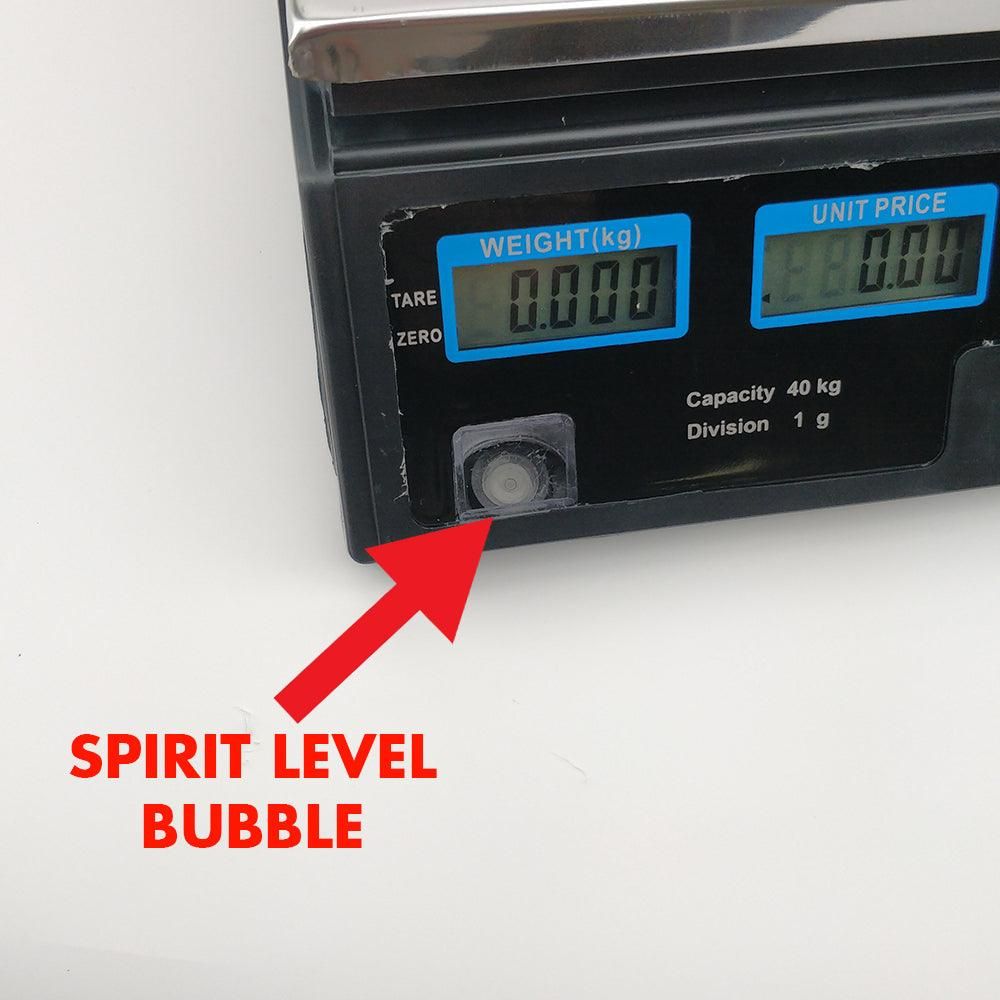 Digital Scales - 40kg - All Things Fermented | Home Brew Supplies Shop Wellington Kapiti NZ