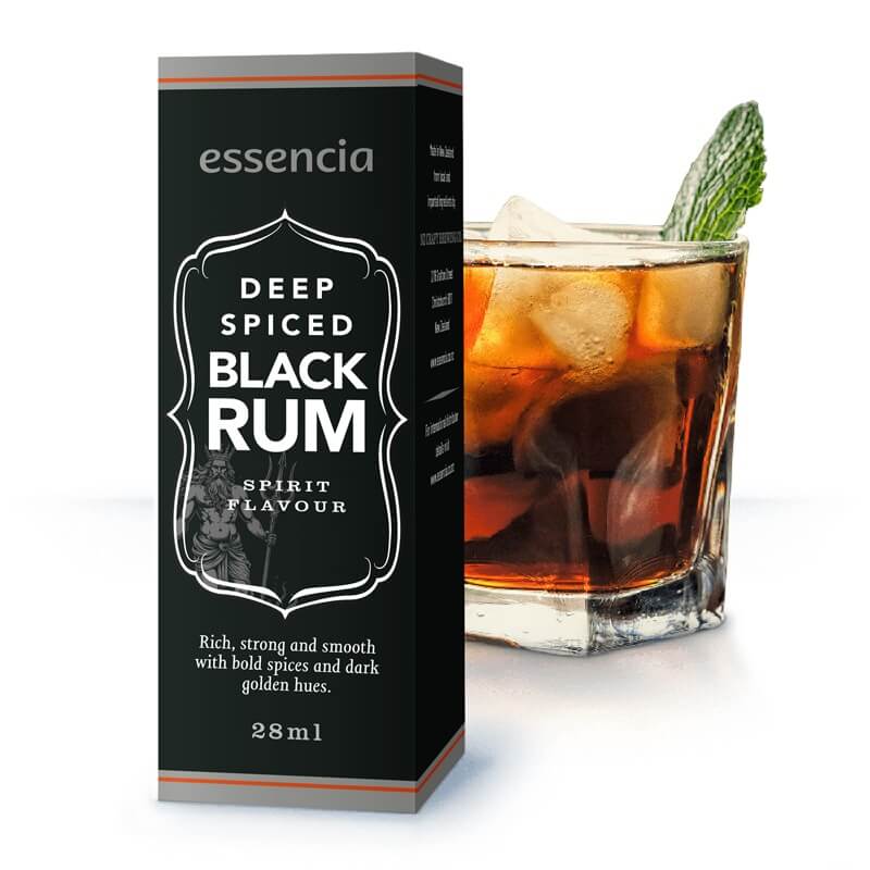 Essencia Deep Spiced Black Rum 28ml