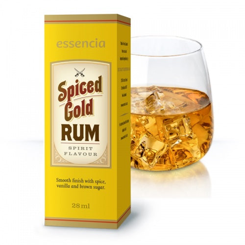 Essencia Spiced Gold Rum 28ml