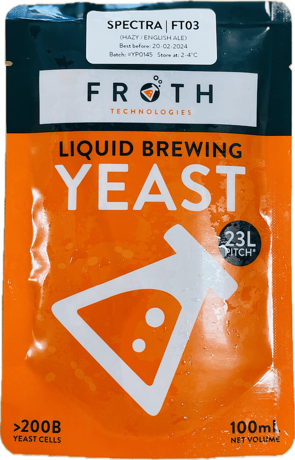 Froth Spectra | FT03 (Hazy / English Ale) - All Things Fermented | Home Brew Supplies Shop Wellington Kapiti NZ