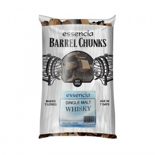 Essencia Single Malt Whisky Barrel Chunks 500g