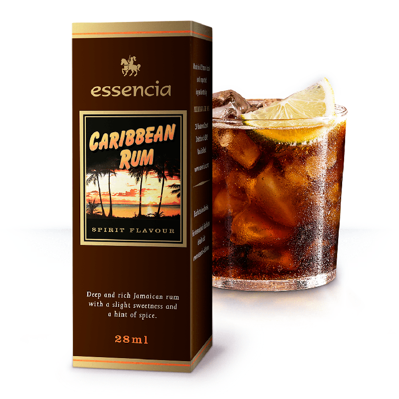 Essencia Caribbean Rum 28ml - All Things Fermented | Home Brew Supplies Shop Wellington Kapiti NZ