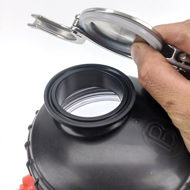 Fermzilla - 2&quot; Tri -Clamp Harvest Adapter Lid - All Things Fermented | Home Brew Supplies Shop Wellington Kapiti NZ