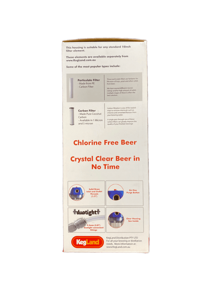 Filter - Beer &amp; Water Filtering System - All Things Fermented | Home Brew Supplies Shop Wellington Kapiti NZ