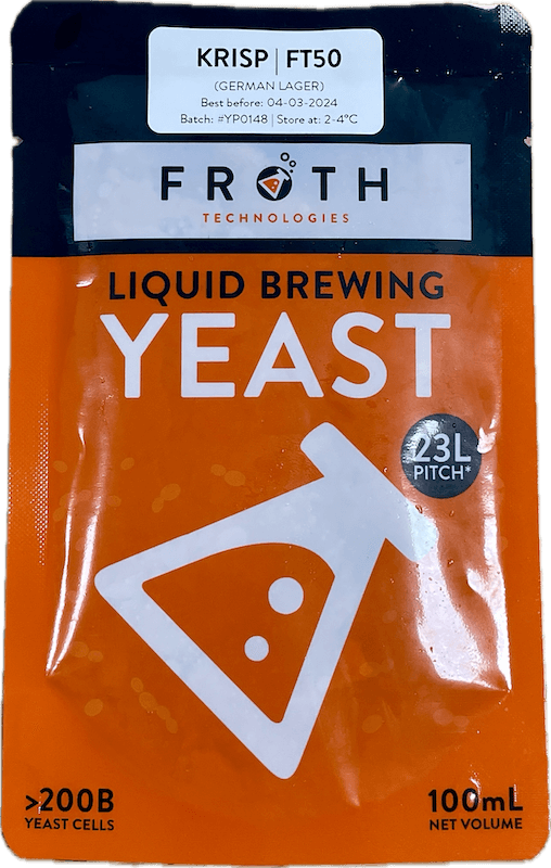 Froth Krisp | FT50 (German Lager) - All Things Fermented | Home Brew Supplies Shop Wellington Kapiti NZ