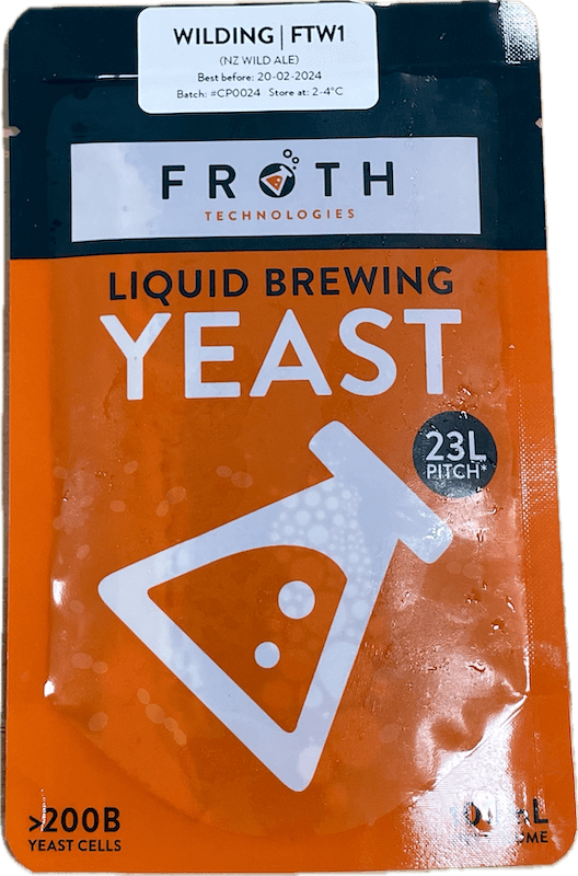 Froth Wilding | FTW1 (NZ Wild Ale) - All Things Fermented | Home Brew Supplies Shop Wellington Kapiti NZ