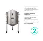 Grainfather SF50 Conical Fermenter - All Things Fermented | Home Brew Supplies Shop Wellington Kapiti NZ