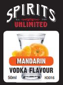 Spirits Unlimited Fruit Vodka - Mandarin - 50ml