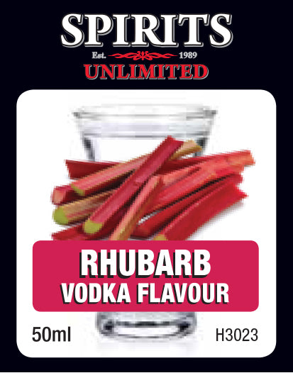 Spirits Unlimited Fruit Vodka - Rhubarb - 50ml