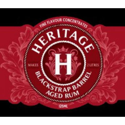 Spirits Unlimited Heritage Heritage Blackstrap Barrel Aged Rum Flavour - 125ml