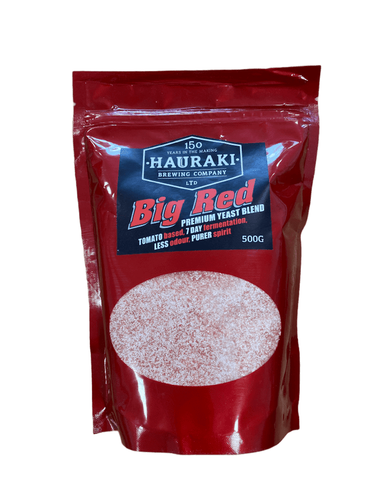 Hauraki Big Red Premium Distillers Yeast Blend 500g