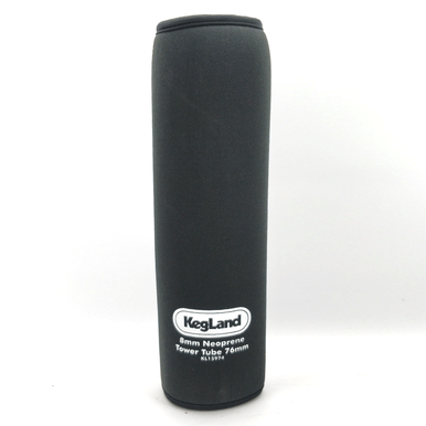 Insulating Neoprene Cover for Kegerator Tower - 76mm - 1-3 Tap Font - All Things Fermented | Home Brew Supplies Shop Wellington Kapiti NZ