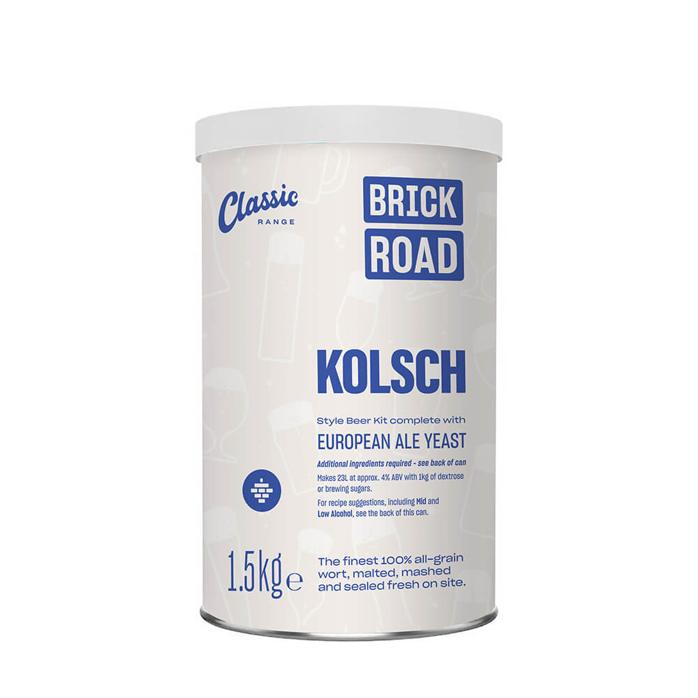 Brick Road Kolsch (mid/low options) 1.5Kg
