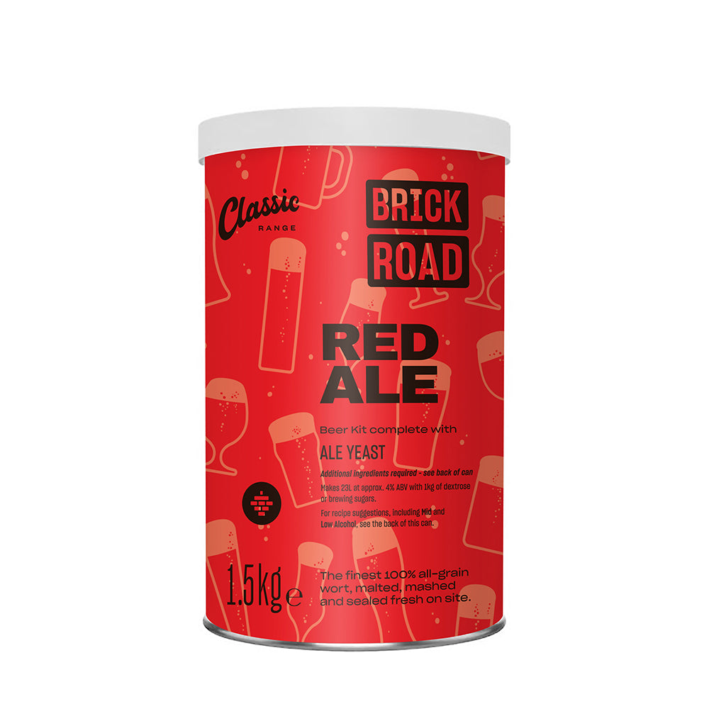 Brick Road Red Ale (mid/low options) 1.5Kg