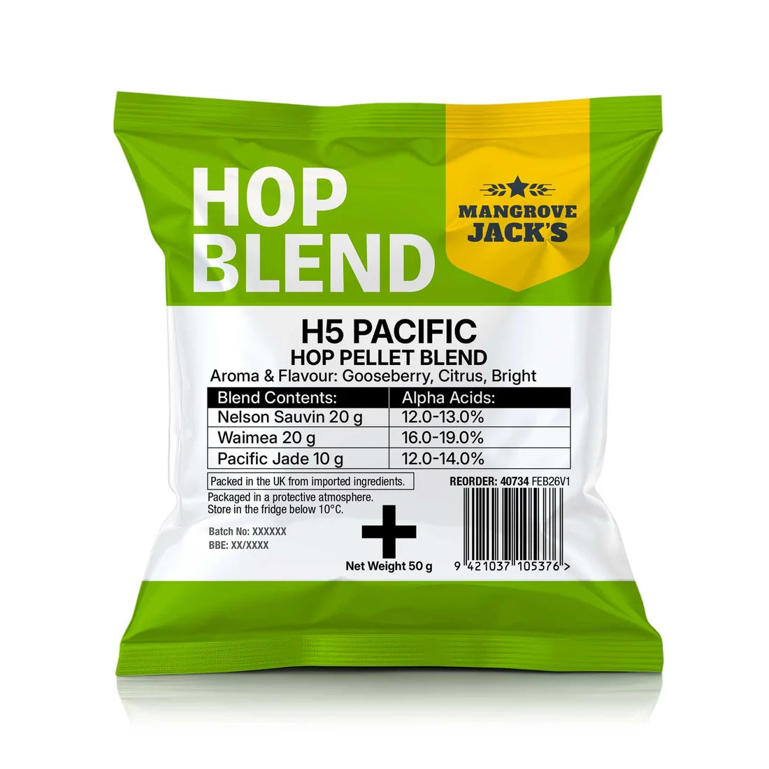 Mangrove Jack's H5 Pacific Hops 50g