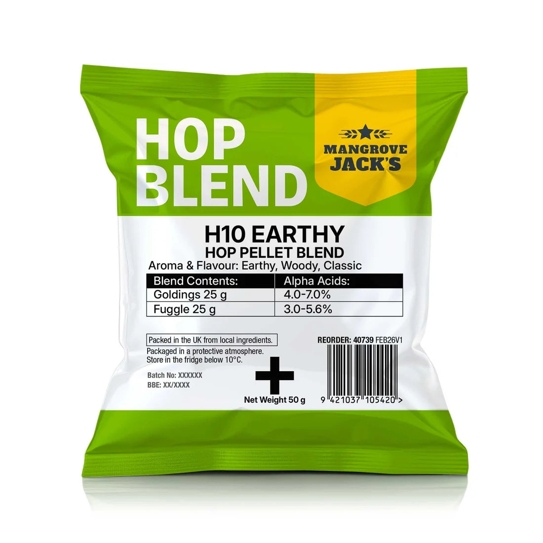 Mangrove Jack's H10 Earthy Hops 50g