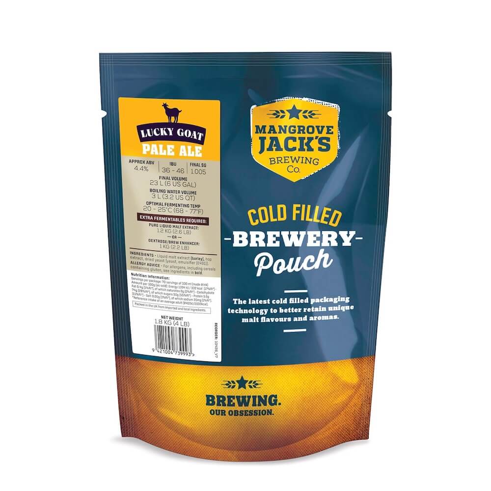 MJ Traditional Series Lucky Goat Pale Ale Pouch - 1.8kg