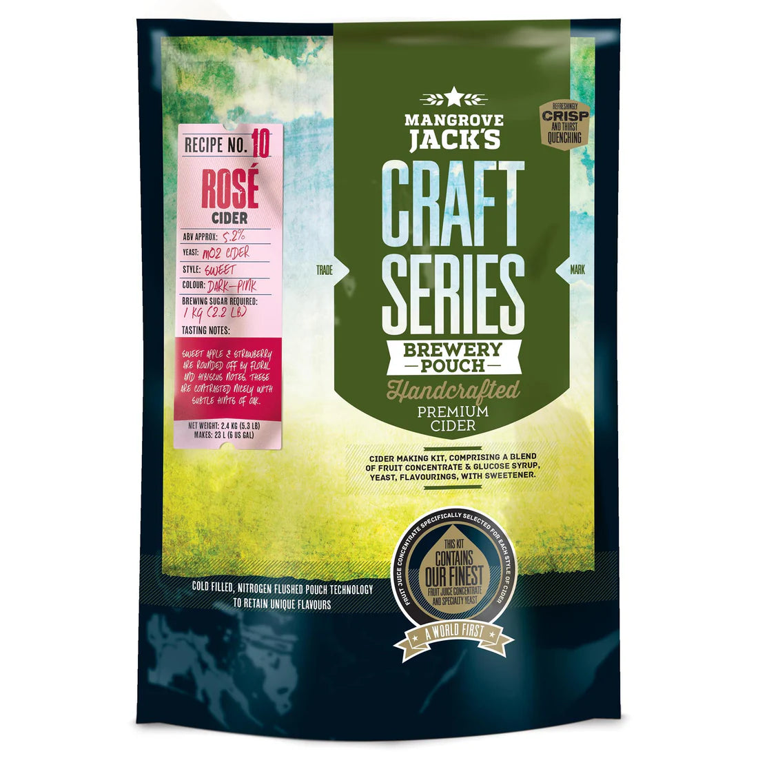 Mangrove Jack's Craft Series Rosé Cider Pouch - 2.4kg