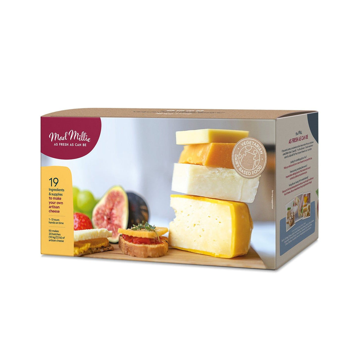 Mad Millie Artisan Cheese Kit - All Things Fermented | Home Brew Supplies Shop Wellington Kapiti NZ