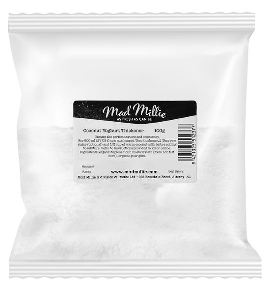 Mad Millie Coconut Yoghurt Thickener (100g) - All Things Fermented | Home Brew Supplies Shop Wellington Kapiti NZ