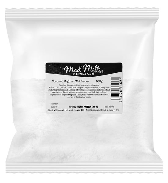 Mad Millie Coconut Yoghurt Thickener (100g) - All Things Fermented | Home Brew Supplies Shop Wellington Kapiti NZ