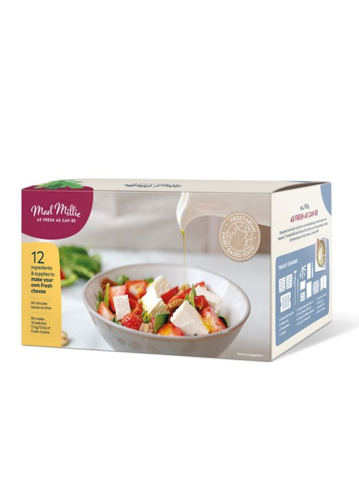 Mad Millie Fresh Cheese Kit - All Things Fermented | Home Brew Supplies Shop Wellington Kapiti NZ