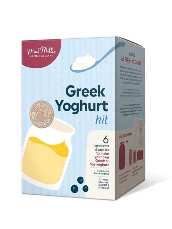 Mad Millie Greek Yoghurt Jar - All Things Fermented | Home Brew Supplies Shop Wellington Kapiti NZ