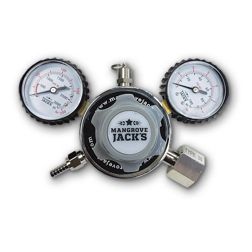 Regulator - Mangrove Jack's Dual Gauge CO2
