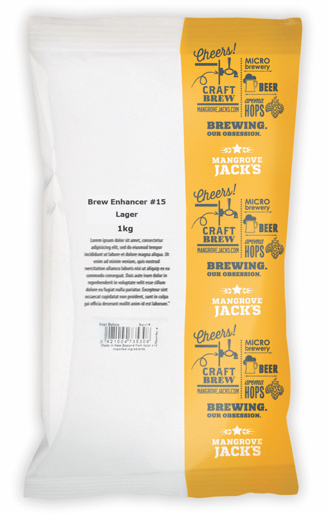 Mangrove Jack&#39;s Brewblend No. 15 Lager Enhancer 1kg - All Things Fermented | Home Brew Supplies Shop Wellington Kapiti NZ