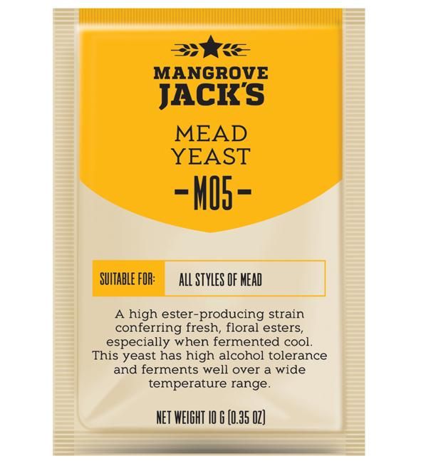 Mangrove Jack's CS Mead Yeast M05 (10g) - All Things Fermented | Home Brew Supplies Shop Wellington Kapiti NZ