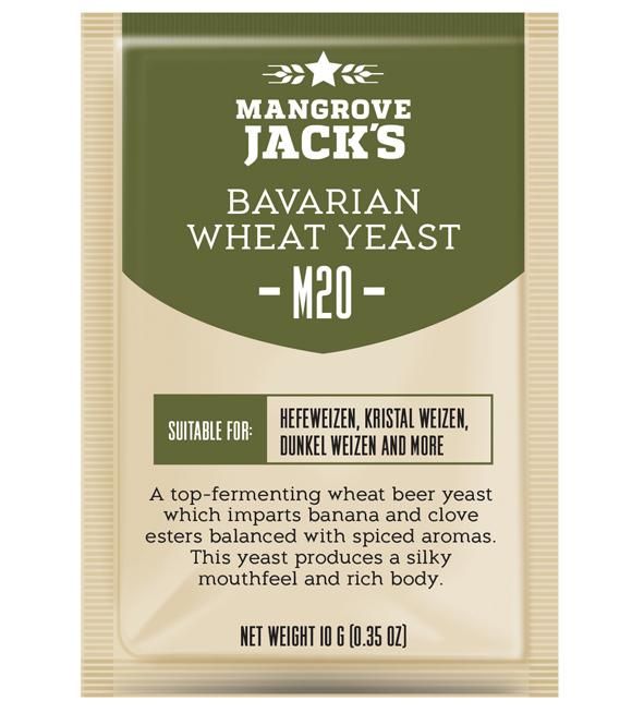 Mangrove Jack’s CS Yeast M20 Bavarian Wheat (10g) - All Things Fermented | Home Brew Supplies Shop Wellington Kapiti NZ