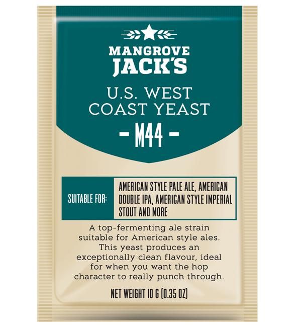Mangrove Jack’s CS Yeast M44 US West Coast (10g) - All Things Fermented | Home Brew Supplies Shop Wellington Kapiti NZ