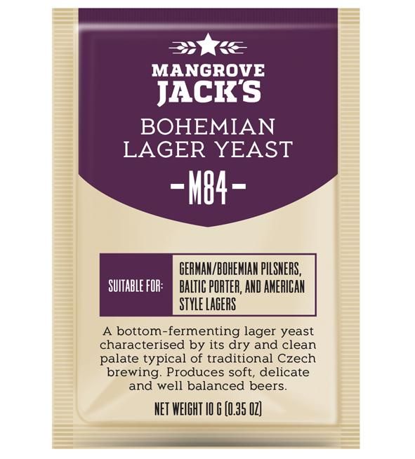 Mangrove Jack’s CS Yeast M84 Bohemian Lager (10g) - All Things Fermented | Home Brew Supplies Shop Wellington Kapiti NZ