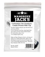 Mangrove Jack's Carbonation, Line Cleaning, & Counter Pressure Filler Cap - All Things Fermented | Home Brew Supplies Shop Wellington Kapiti NZ
