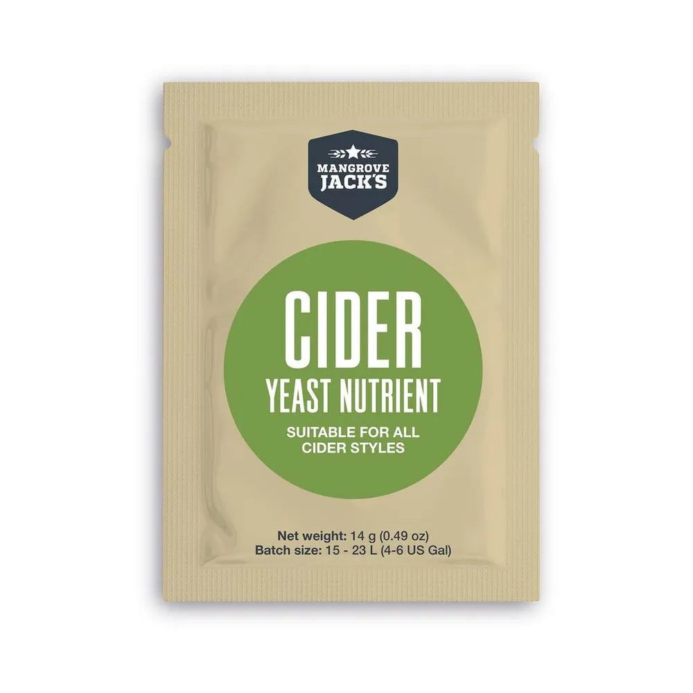 Mangrove Jack's Cider Nutrient 14g - All Things Fermented | Home Brew Supplies Shop Wellington Kapiti NZ