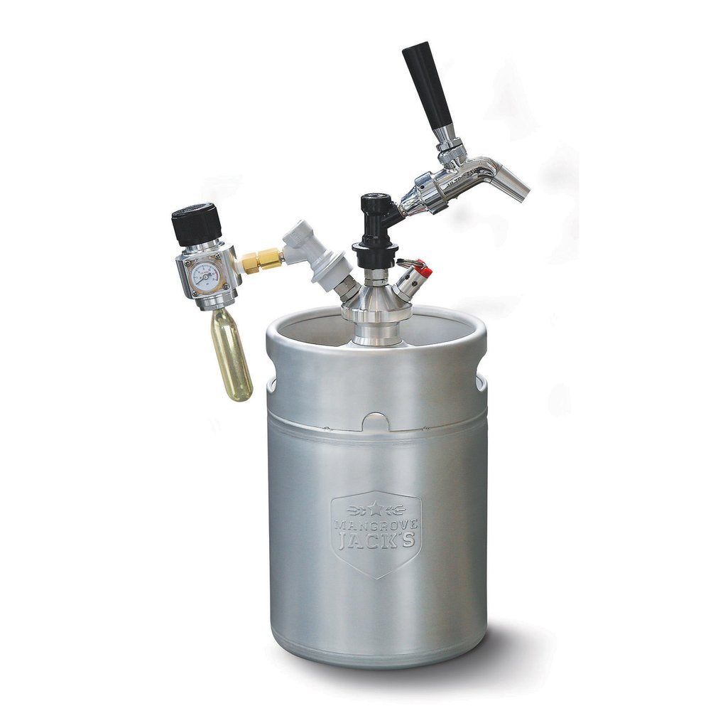 Mangrove Jack's Complete Mini Keg Dispensing Kit - 5 L - All Things Fermented | Home Brew Supplies Shop Wellington Kapiti NZ