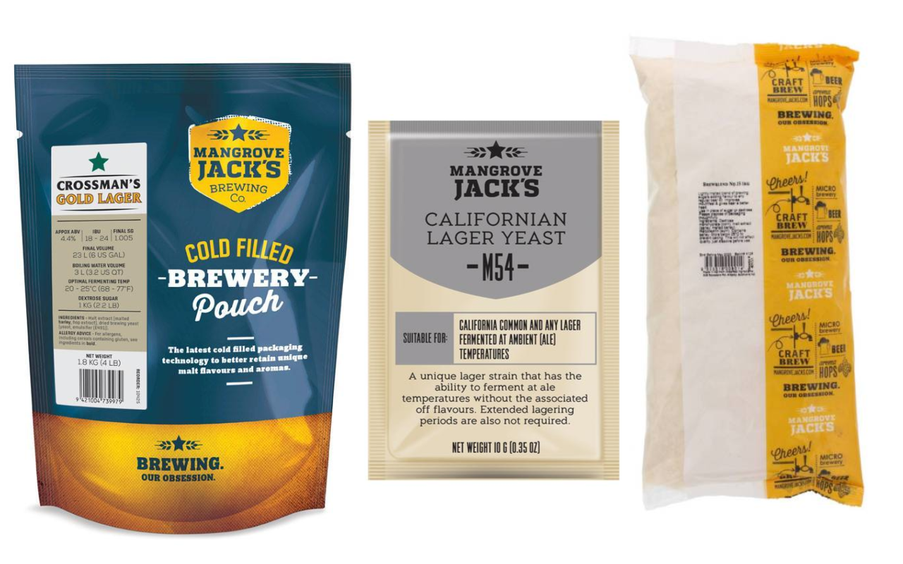 Mangrove Jack's Corona Clone (warm fermentation 20℃) All Things Fermented Home Brew Supplies
