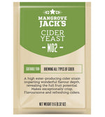 Mangrove Jack's Craft Series Yeast M02 Cider - All Things Fermented | Home Brew Supplies Shop Wellington Kapiti NZ