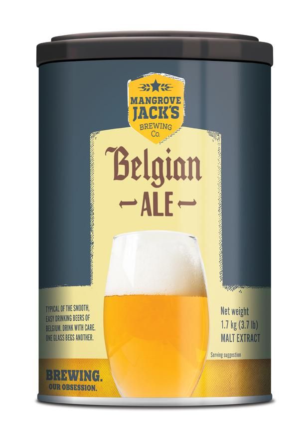 Mangrove Jack's International Belgian Ale 1.7kg - All Things Fermented | Home Brew Supplies Shop Wellington Kapiti NZ