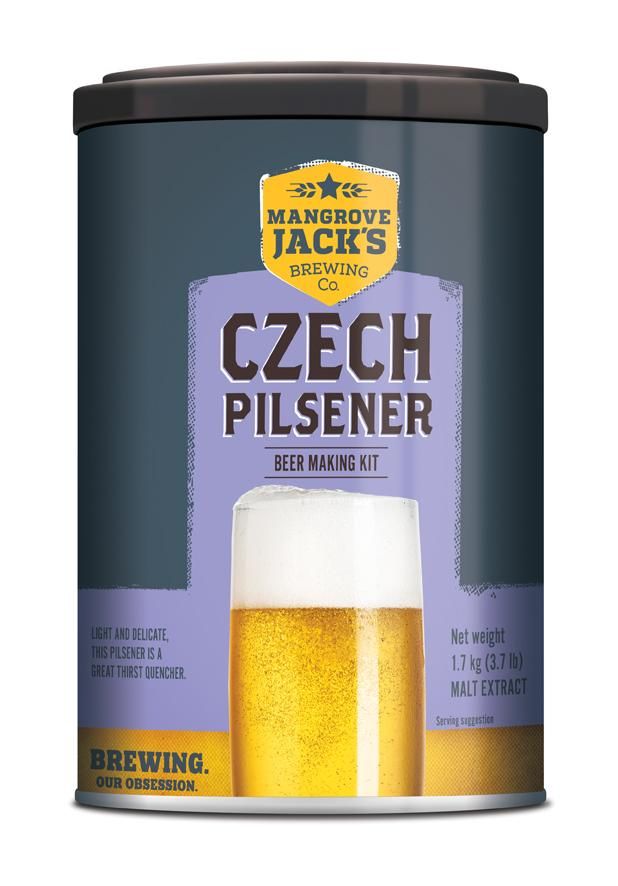 Mangrove Jack's International Czech Pilsener 1.7kg - All Things Fermented | Home Brew Supplies Shop Wellington Kapiti NZ