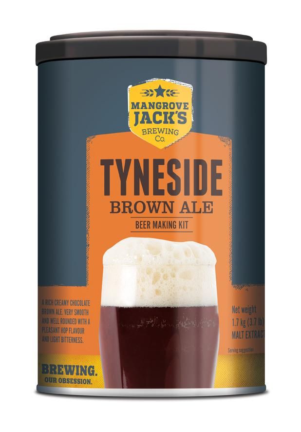 Mangrove Jack's International Tyneside Brown Ale 1.7kg - All Things Fermented | Home Brew Supplies Shop Wellington Kapiti NZ