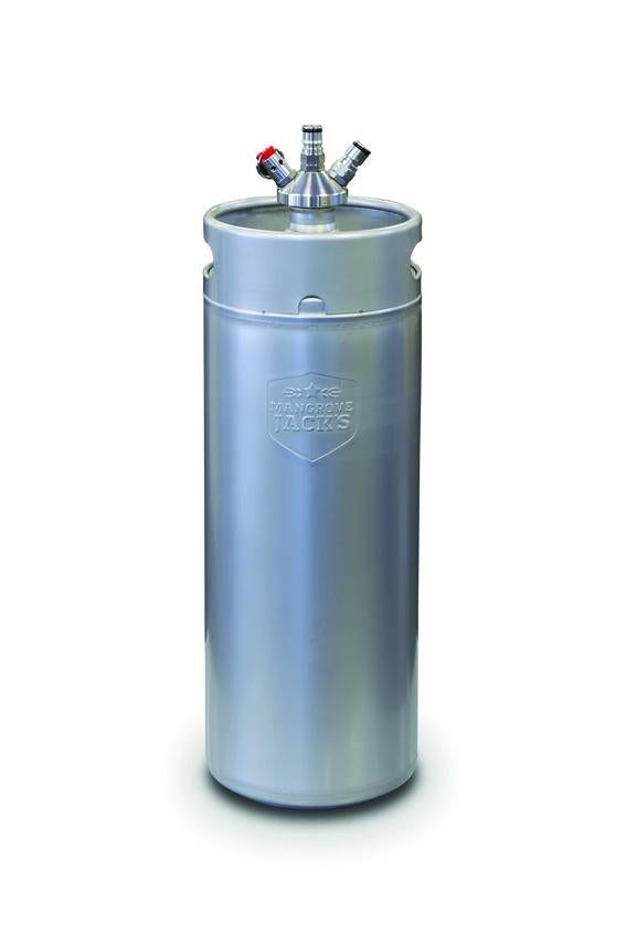 Mangrove Jacks Mini Keg with Ball Lock Cap 10L - All Things Fermented | Home Brew Supplies Shop Wellington Kapiti NZ