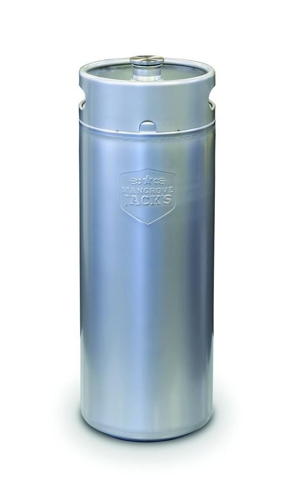 Mangrove Jacks Mini Keg with Ball Lock Cap 10L - All Things Fermented | Home Brew Supplies Shop Wellington Kapiti NZ