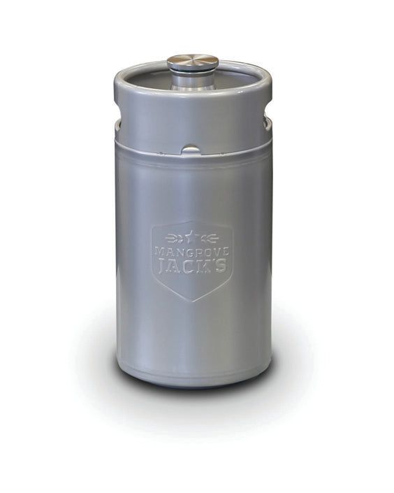 Mangrove Jacks Mini Keg with Ball Lock Cap 3L - All Things Fermented | Home Brew Supplies Shop Wellington Kapiti NZ