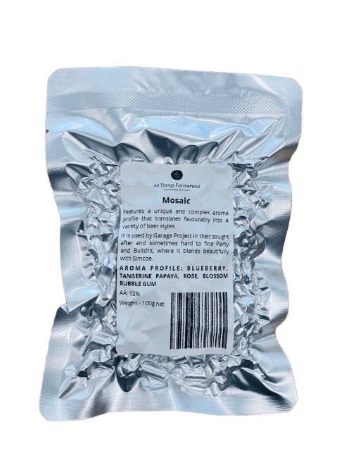 Mosaic Hops - 100g - All Things Fermented | Home Brew Supplies Shop Wellington Kapiti NZ