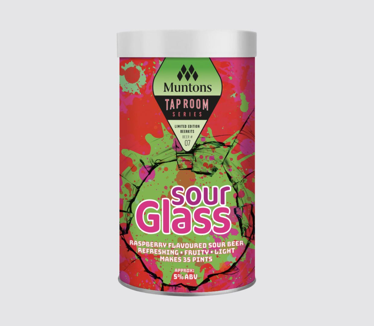 Muntons Taproom Series Raspberry Sour 1.5kg - All Things Fermented | Home Brew Supplies Shop Wellington Kapiti NZ