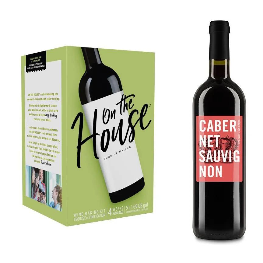 On The House Cabernet Sauvignon Style - All Things Fermented | Home Brew Supplies Shop Wellington Kapiti NZ
