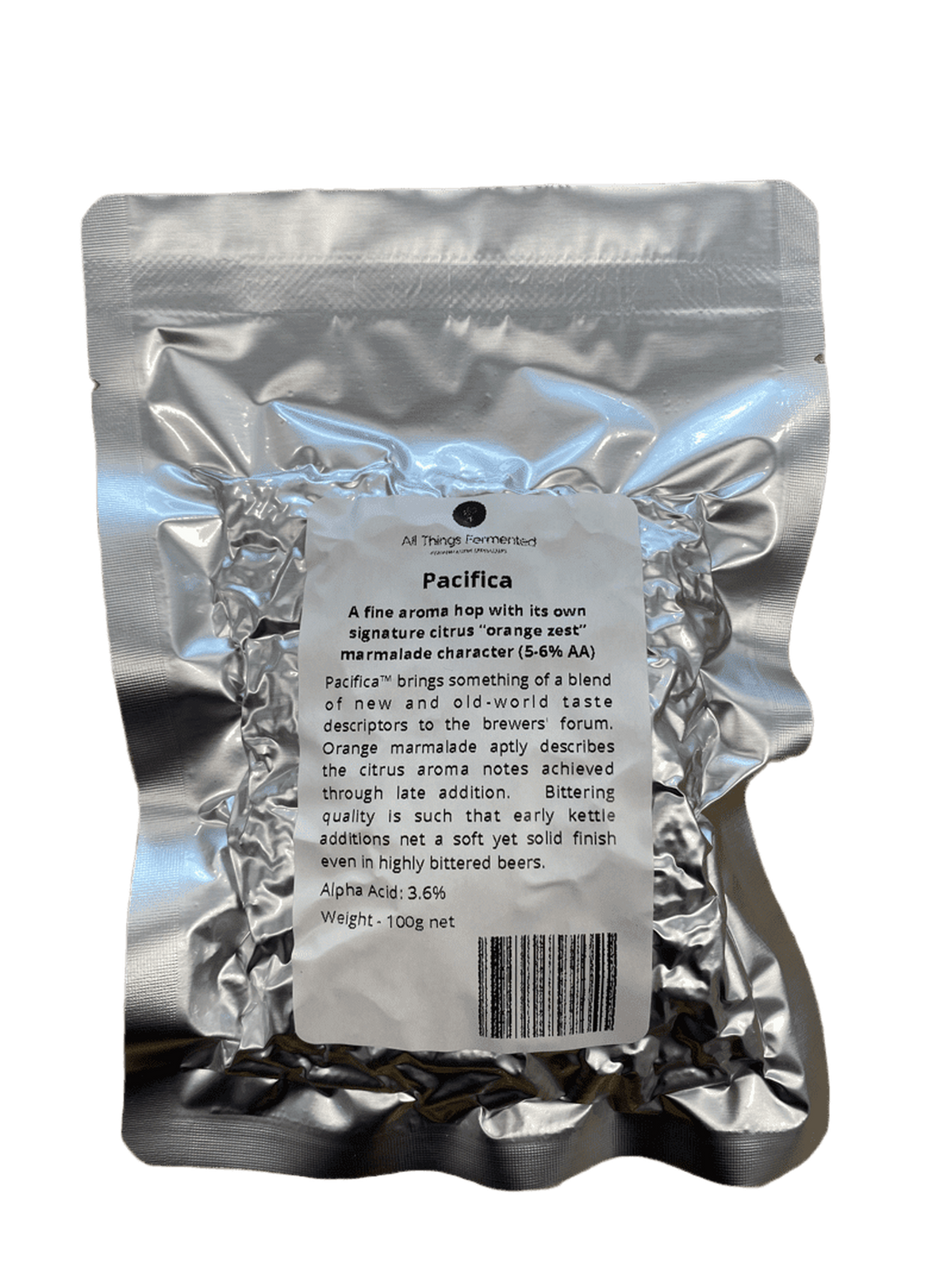 Pacifica - T90 Pellets 100gm - All Things Fermented | Home Brew Supplies Shop Wellington Kapiti NZ