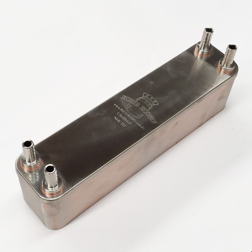 Plate Chiller - Threaded MKIV Counterflow 30 Plate - All Things Fermented | Home Brew Supplies Shop Wellington Kapiti NZ